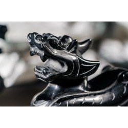 黑曜石貔貅 - 大 Obsidian Pixiu