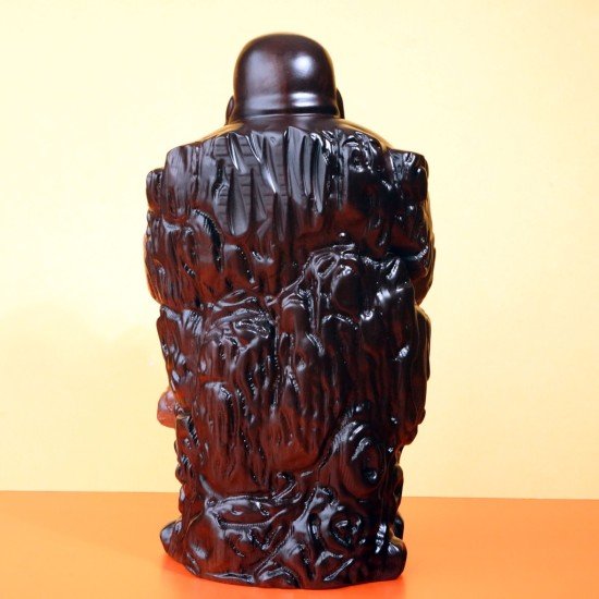 黑檀木笑佛 / 大 Black Wood Laughing Buddha