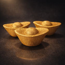福海金元宝檀香 Fuhai Golden Sycee Sandalwood