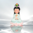 圣莲观音摆件 Divine Lotus Guan Yin Decor