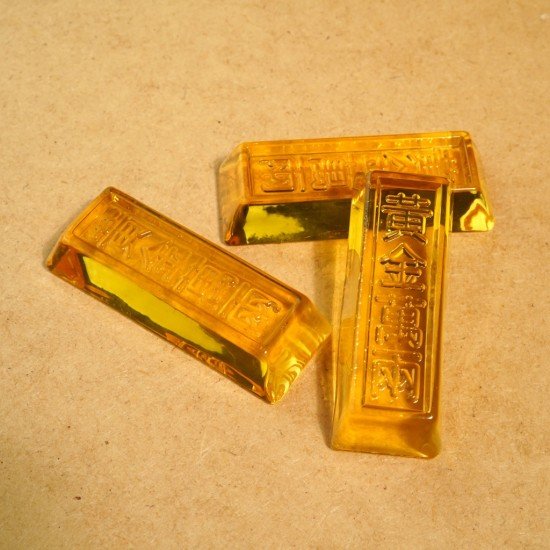 琉璃小金砖 Glaze Bullion (3个)