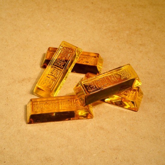 琉璃小金砖 Glaze Bullion (5个)