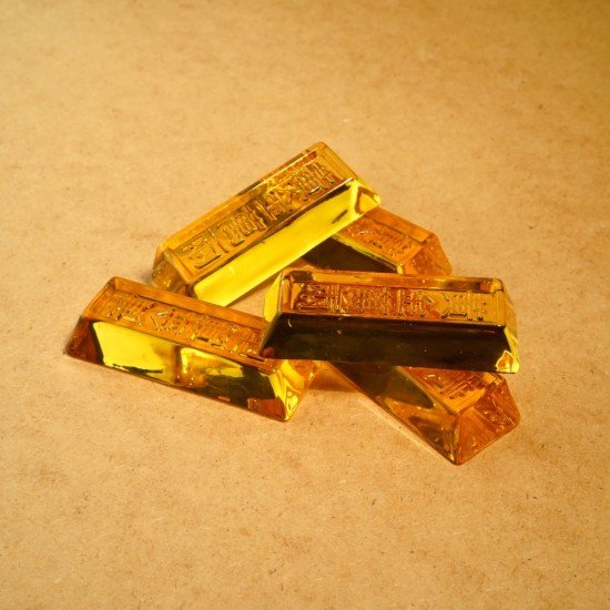 琉璃小金砖 Glaze Bullion (5个)