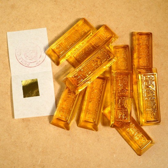 琉璃小金砖 Glaze Bullion (10个)