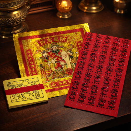 福海送神拜料 Farewell God Joss Paper 福海送神拜料 Farewell God Joss Paper