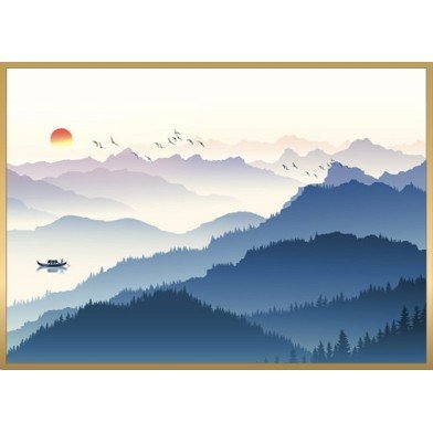 风水画 PT00017 : 旭日东升