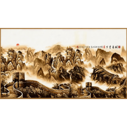 风水画 PT00043 : 长城雄风