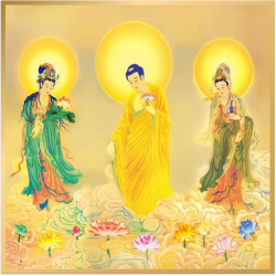 风水画 PT00069 : 西方三圣