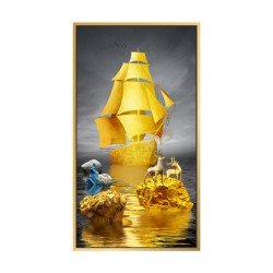 风水画 PT00078 : 金帆祥禄