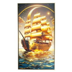 风水画 PT00137 : 金帆启航 Golden Sails